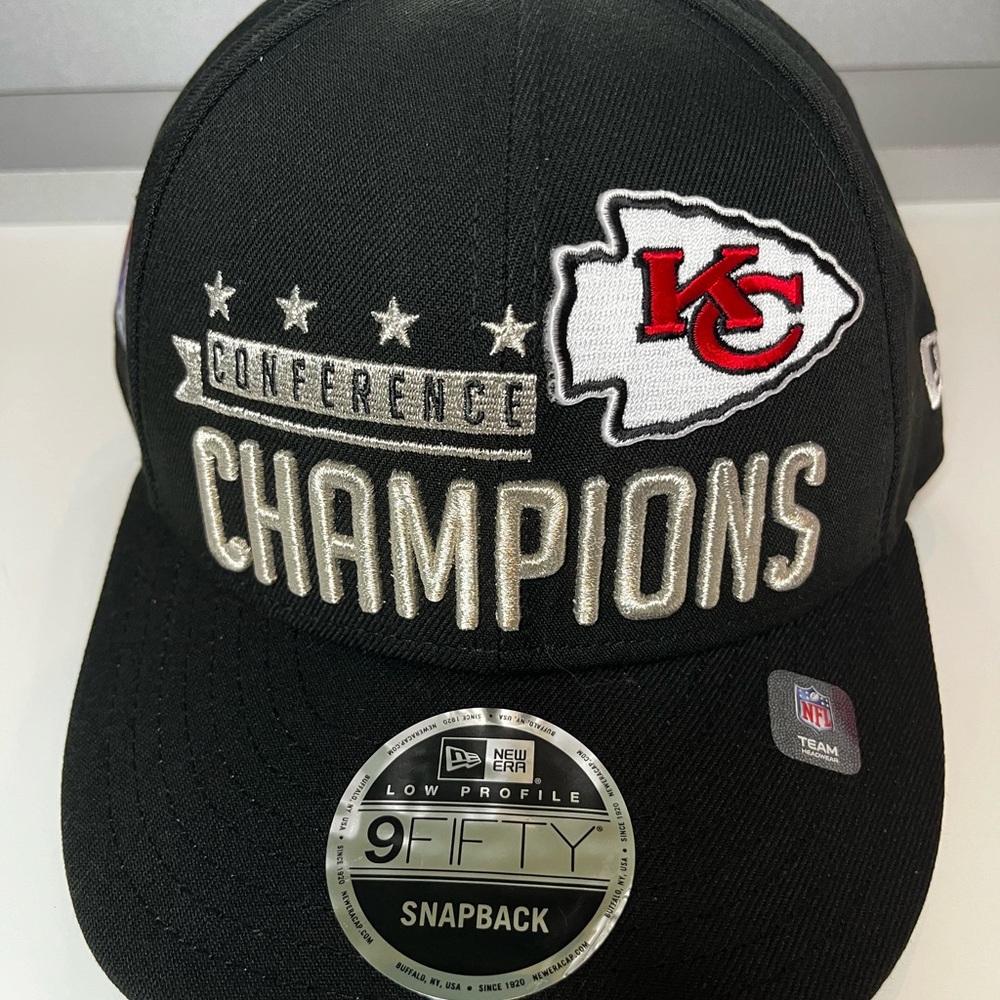New‎ Era Black Conference Champions Snapback Hat